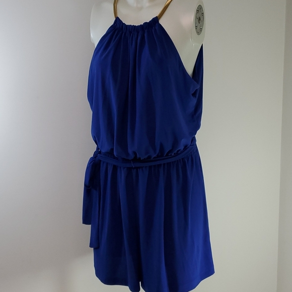 Emma & Michelle One Piece Shorts Cover up Retro - Picture 1 of 14